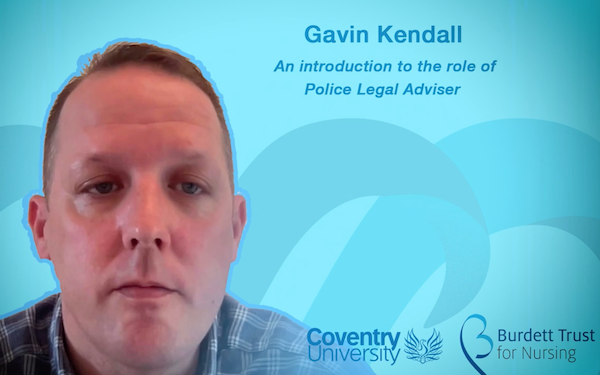 Headshot of Gavin Kendall